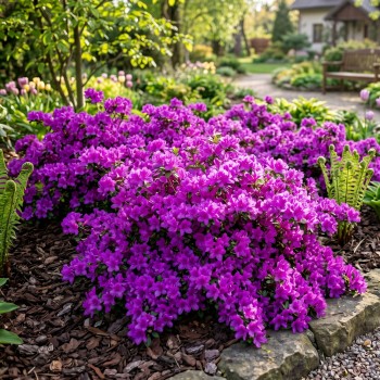 Azalia japońska 'Geisha Purple' (Azalea japonica)