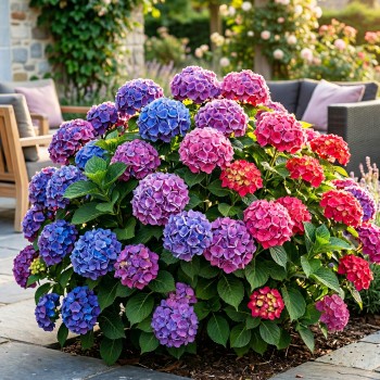 Hortensja tęczowa masja sadzonki