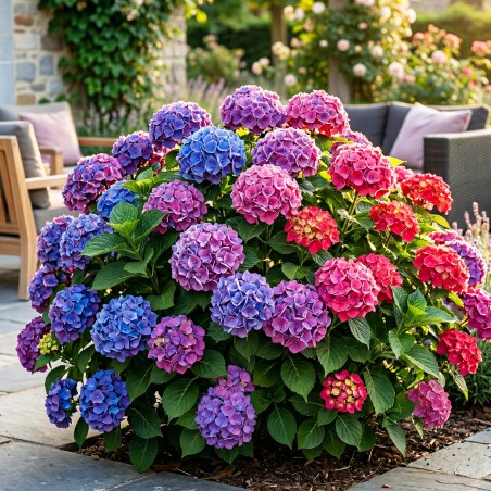 Hortensja tęczowa masja sadzonki
