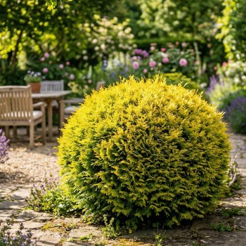 Żywotnik zachodni 'Golden Globe' (Thuja occidentalis)